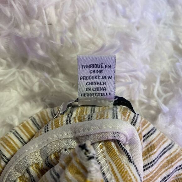 Carolina Belle Montreal Women’s Size 10 Mustard/Black/White Stretch Dress Pants - Picture 4 of 7